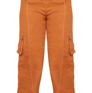 NWT Plus size Utility  cargo Pocket Wide Leg pants